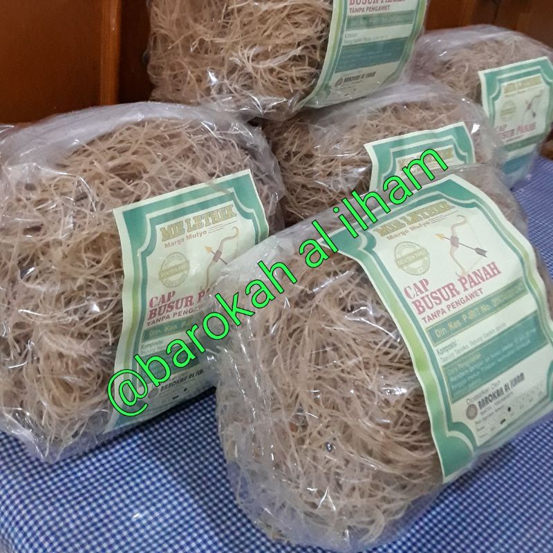 

500 grm ~ Mie Lethek Cap Busur Panah Kualitas Super - Gluten Free - Khas Bantul Yogyakarta