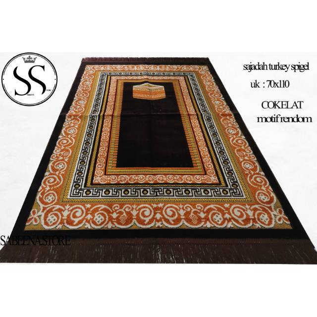 Sajadah Turkey Bulu Turkiye Turki Ukuran Jumbo 70x110 By Sabena.Store