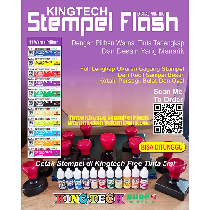 

Stempel Flash Custom + tinta