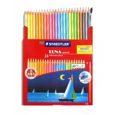 Watercolour Pencils set 24 - Staedtler Luna