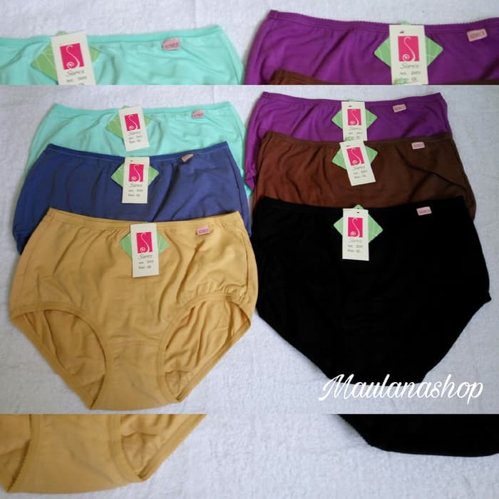 ready size ql celana dalam wanita sorex art 2055 maxi cd wanita sorex