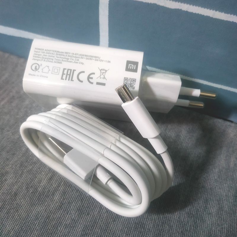 CHARGER XIAOMI MI MAX 2 . MAX 3 ORIGINAL (3A) FAST CHARGING USB TYPEC