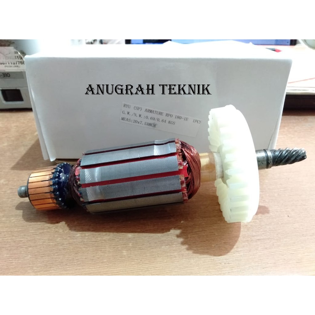Armature Atau Angker Polisher RYU RPO 180E Original