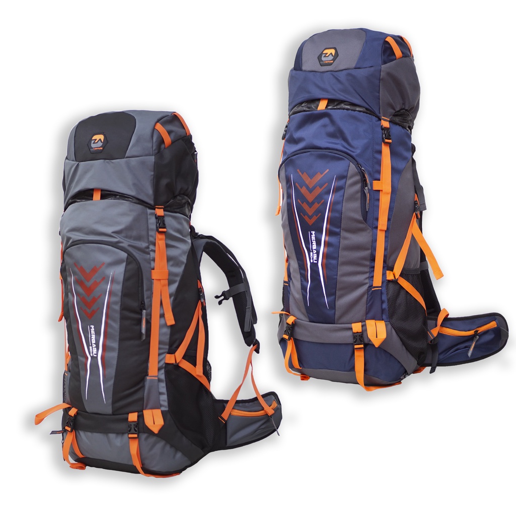 tas gunung carrier berkualitas  merbabu 60-60 liter tas karrier kerir outdoor