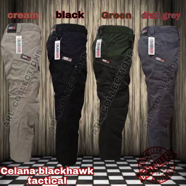 celana tactical blaclhawk panjang / celana cargo army airsoft/pdl outdoor