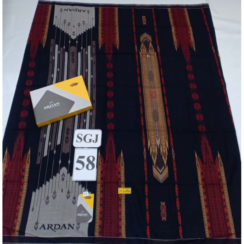 SARUNG ARDAN SGJ SILVER HITAM