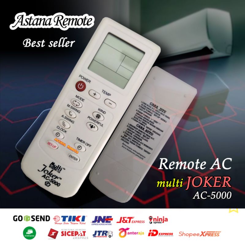 REMOTE AC JOKER 5000