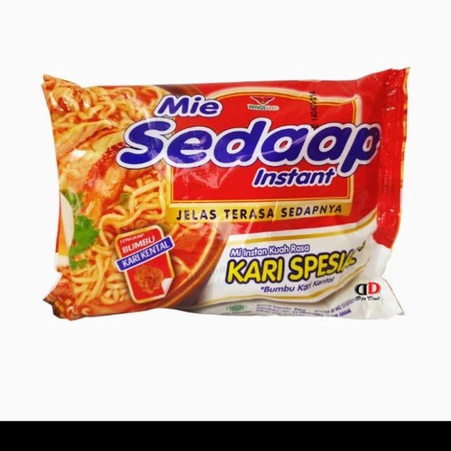 

NOODLES/MIE INSTANT SEDAP KUAH KARI AYAM SPESIAL ECER/SATUAN