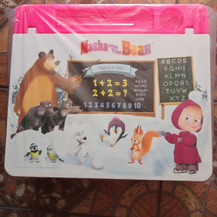 MEJA BELAJAR ANAK KURSI ANAK SET AKAKO