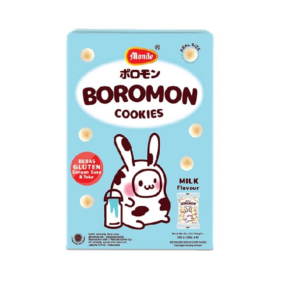 

MONDE BOROMON COOKIES MILK 120 g