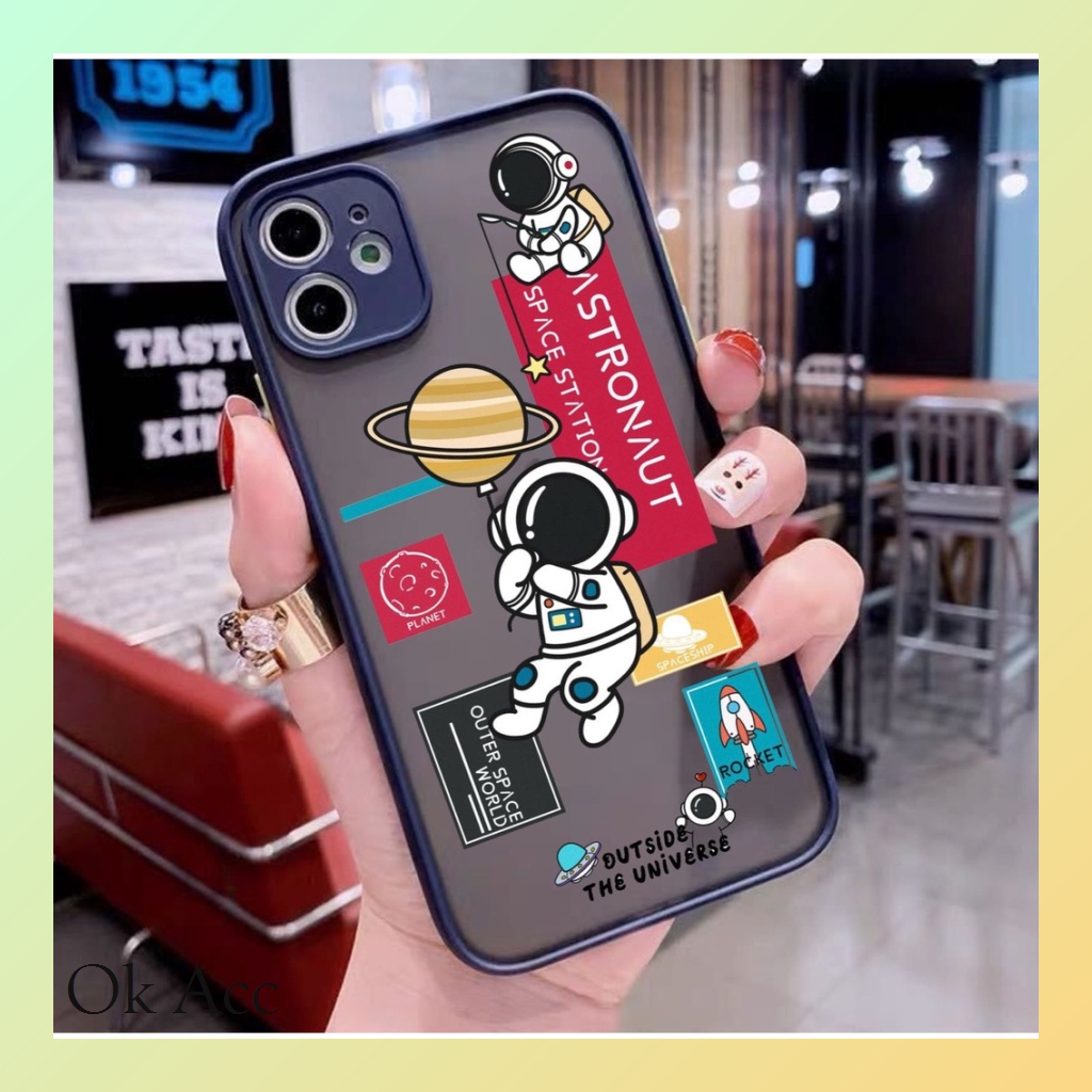 Softcase Motif NASA AA16 for Iphone 6 6s 6+ 6s+ 7 8 7+ 8+ X Xr Xs Max 11 Pro Max 12 13 14 Pro Max