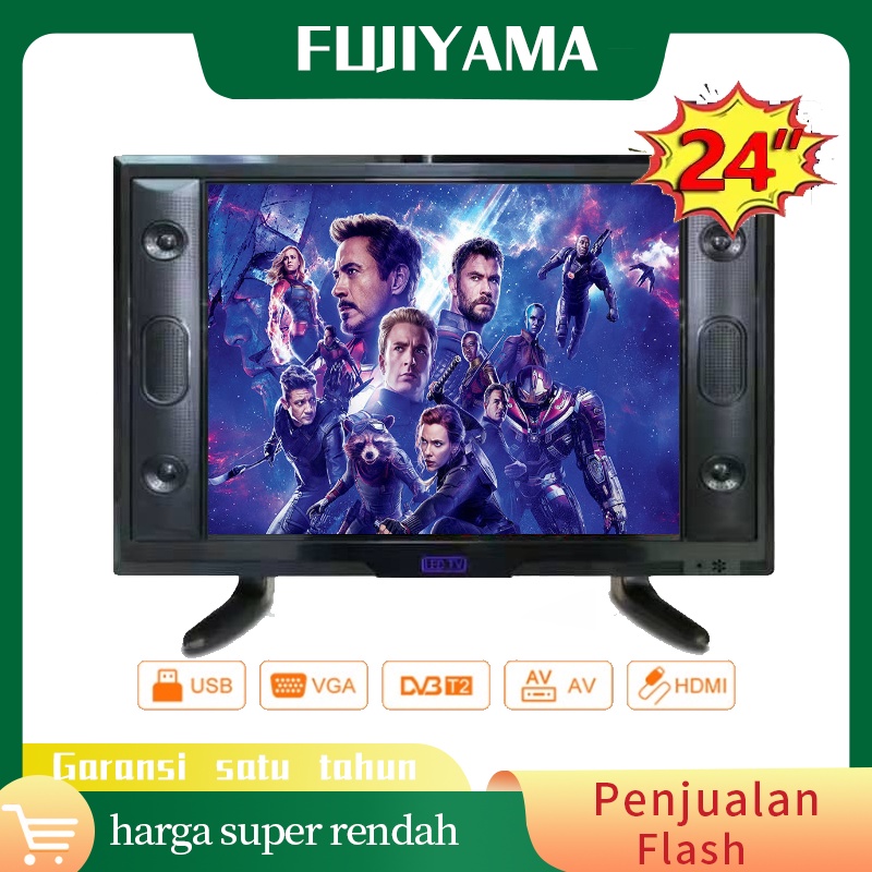 Fujiyama TV LED 24 inch HD tv digital Televisi (Model TCLG-S24HWIDE)