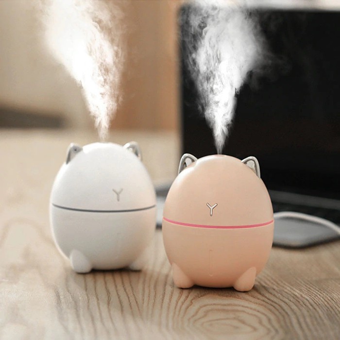 HUMIDIFIER ULTRASONIC HUMI DDM1 DUDU CAT DIFFUSER AROMATHERAPHY 200ML