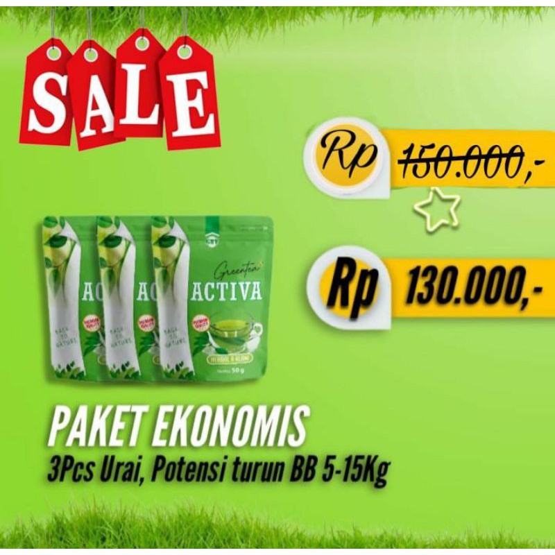 

Paket Hemat Teh Pelangsing