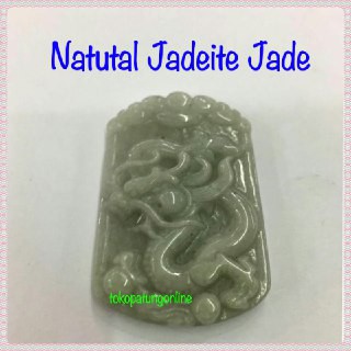 Kalung Giok Naga Natural Jadeite Jade 01