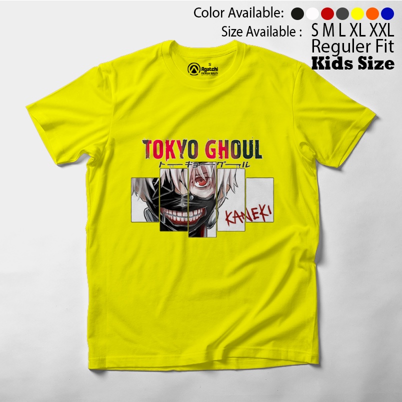 Baju Anak / Kaos Atasan Anak / Kids T Shirt Tokyo Ghoul Kaneki