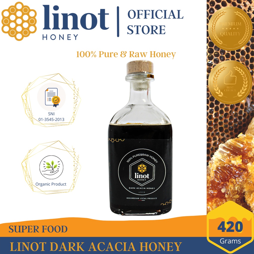 

LINOT Dark Acacia Honey 420gr