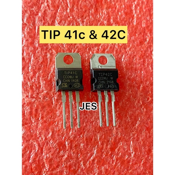 TRANSISTOR TIP 41c &amp; 42c SEPASANG