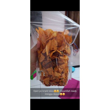 

kripik talas balado khas padang sumatera barat