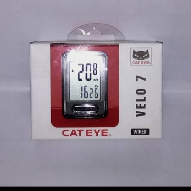 Speedometer Sepeda Cat Eye Velo 7