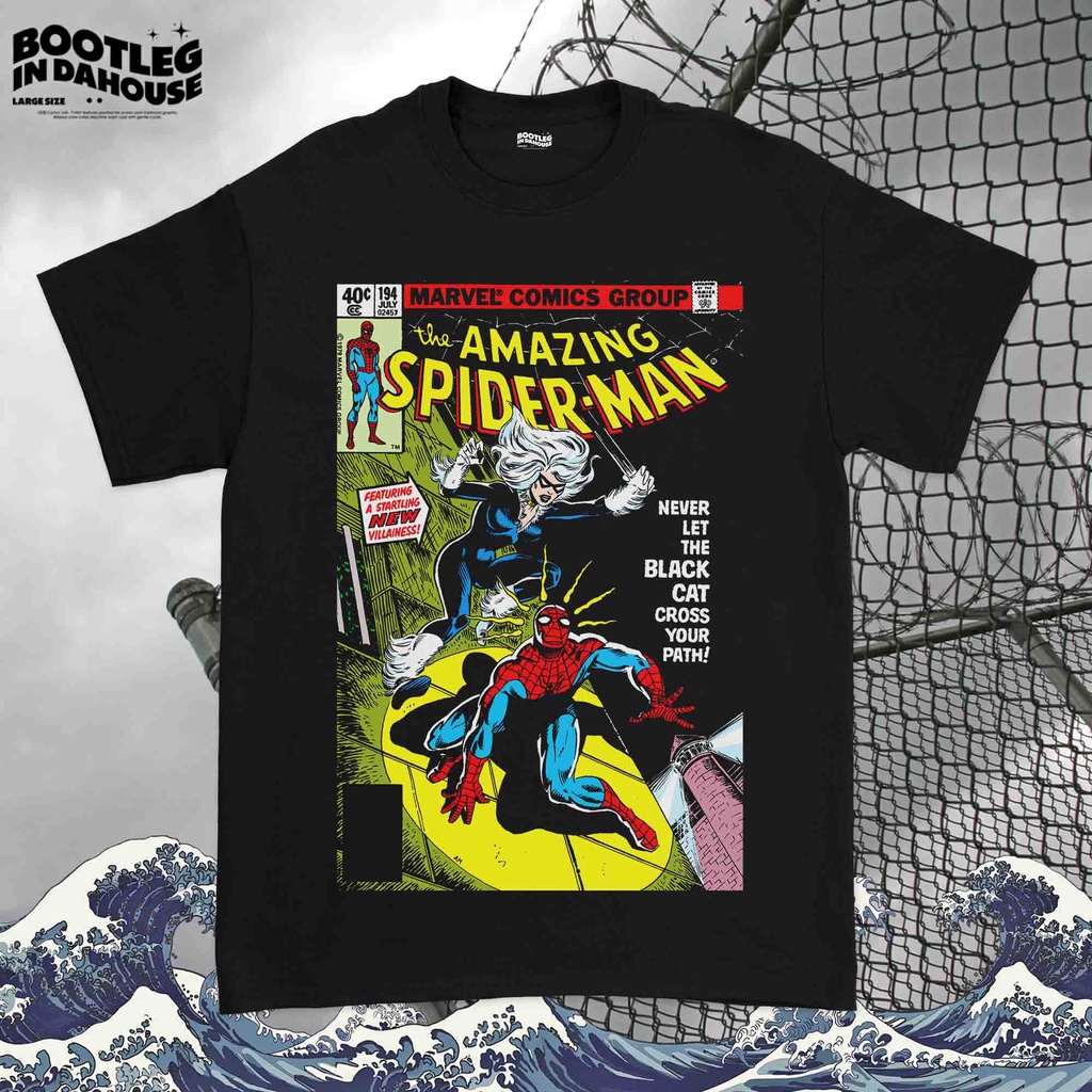 KAOS KARTUN THE AMAZING SPIDER-MAN MARVELS COMIC - THE AMAZING SPIDER-MAN MARVELS COMIC VINTAGE