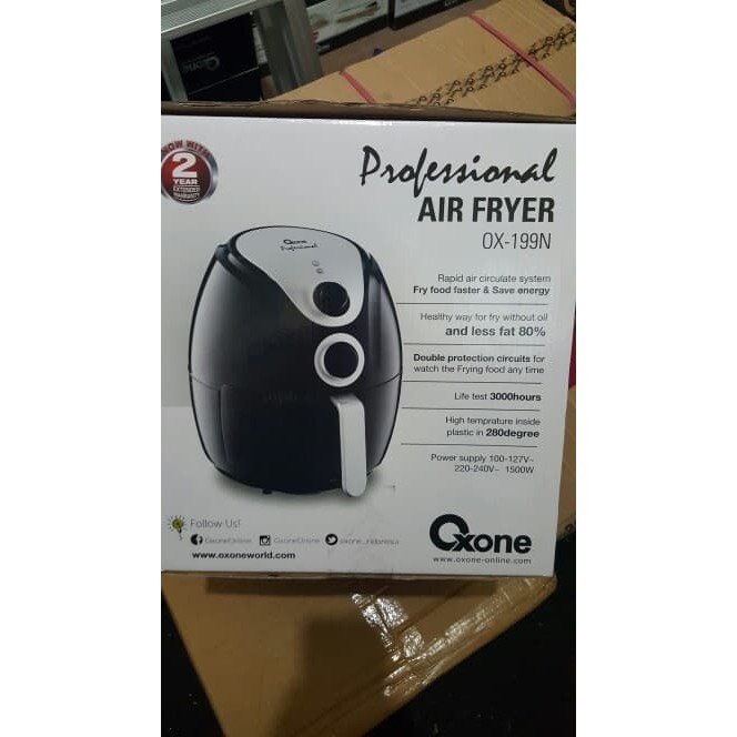 Oxone OX-199N Profesional Air Fryer 1500W