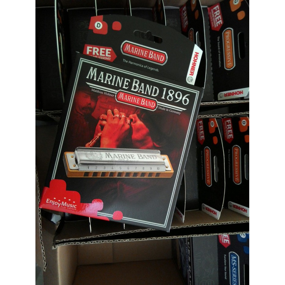 POPULER TERBAIK          Harmonika Hohner Marine Band Classic 1896 Harmonica           Gratis ongkir