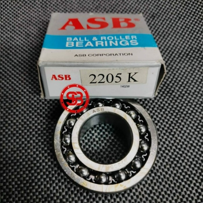 SELF ALIGNING BALL BEARING LAKER LAHER 2205 K ASB