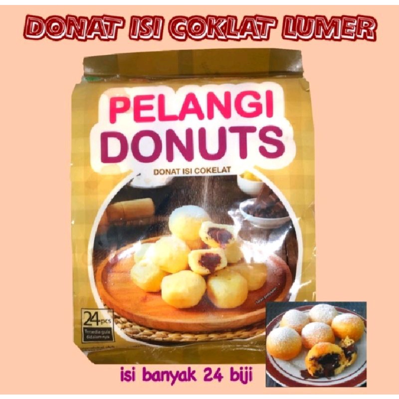 

PELANGI DONAT COKLAT ISI 24