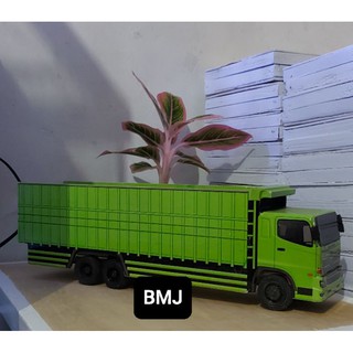  MINIATUR  TRUK  TRONTON HINO Shopee  Indonesia