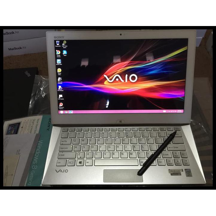 TERBATAS Ultrabook Sony Vaio Duo 13 SVD i5 4200 SSD 128 FHD Touch NFC Flip Pr LIMITED EDITION