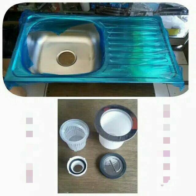Bak cuci piring stainless / wastafel cuci