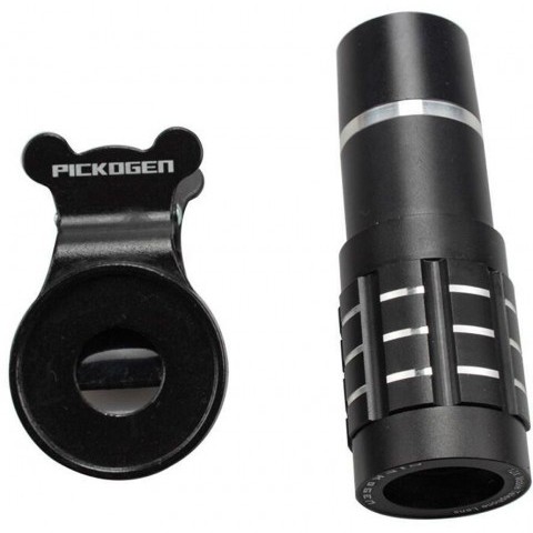 PICKOGEN Universal Cellphone Telephoto Lens 12x Zoom Camera Telescope Lensa HP Clip