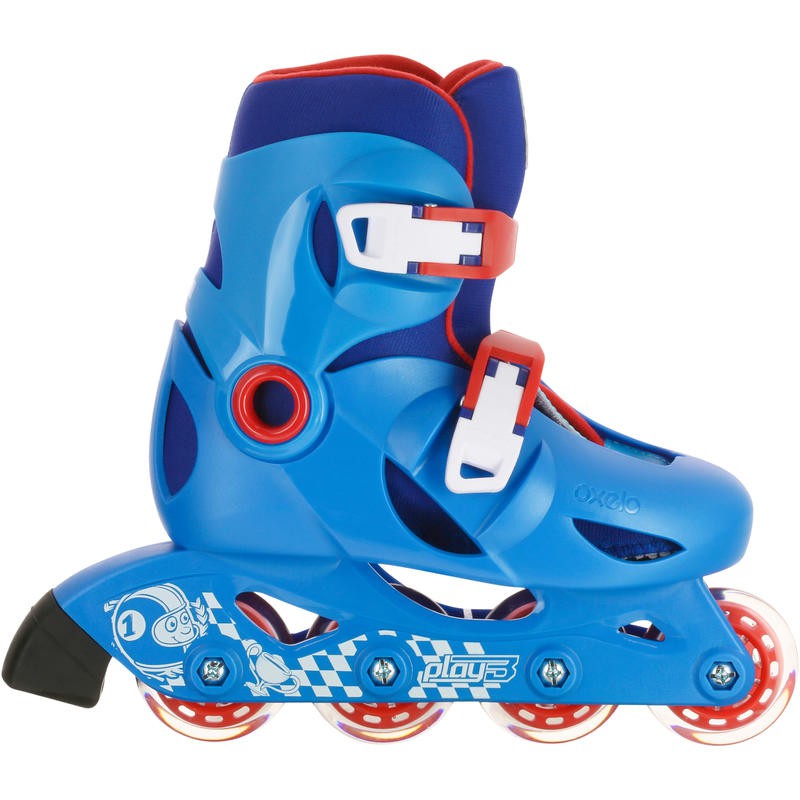 OXELO Play 3 Kids Skates Sepatu Roda Anak