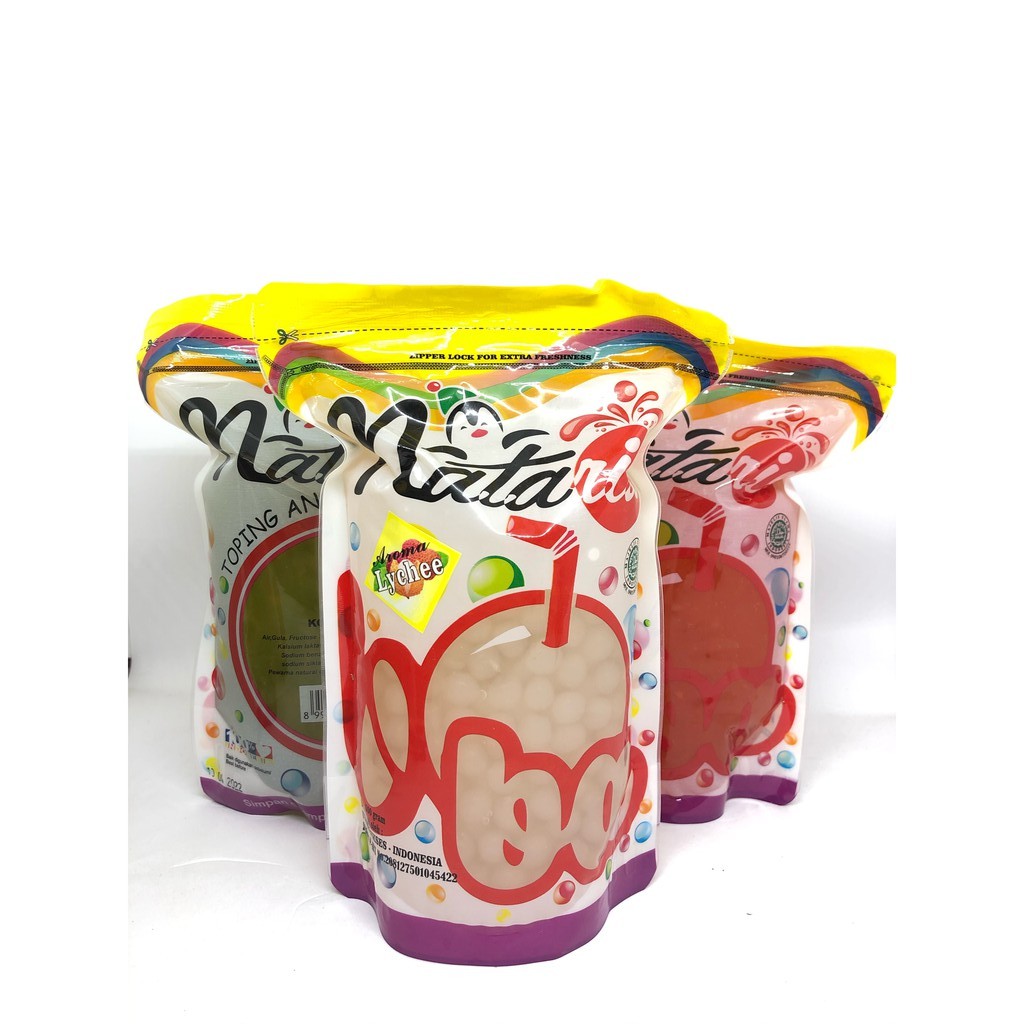 Popping Boba Yogurt 500g - Jelly Mutiara - Topping Minuman Kekinian