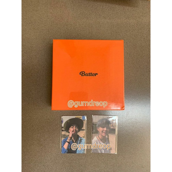 BTS Butter Peaches SEALED Lucky Draw LD M2U Jin Yoongi Taehyung