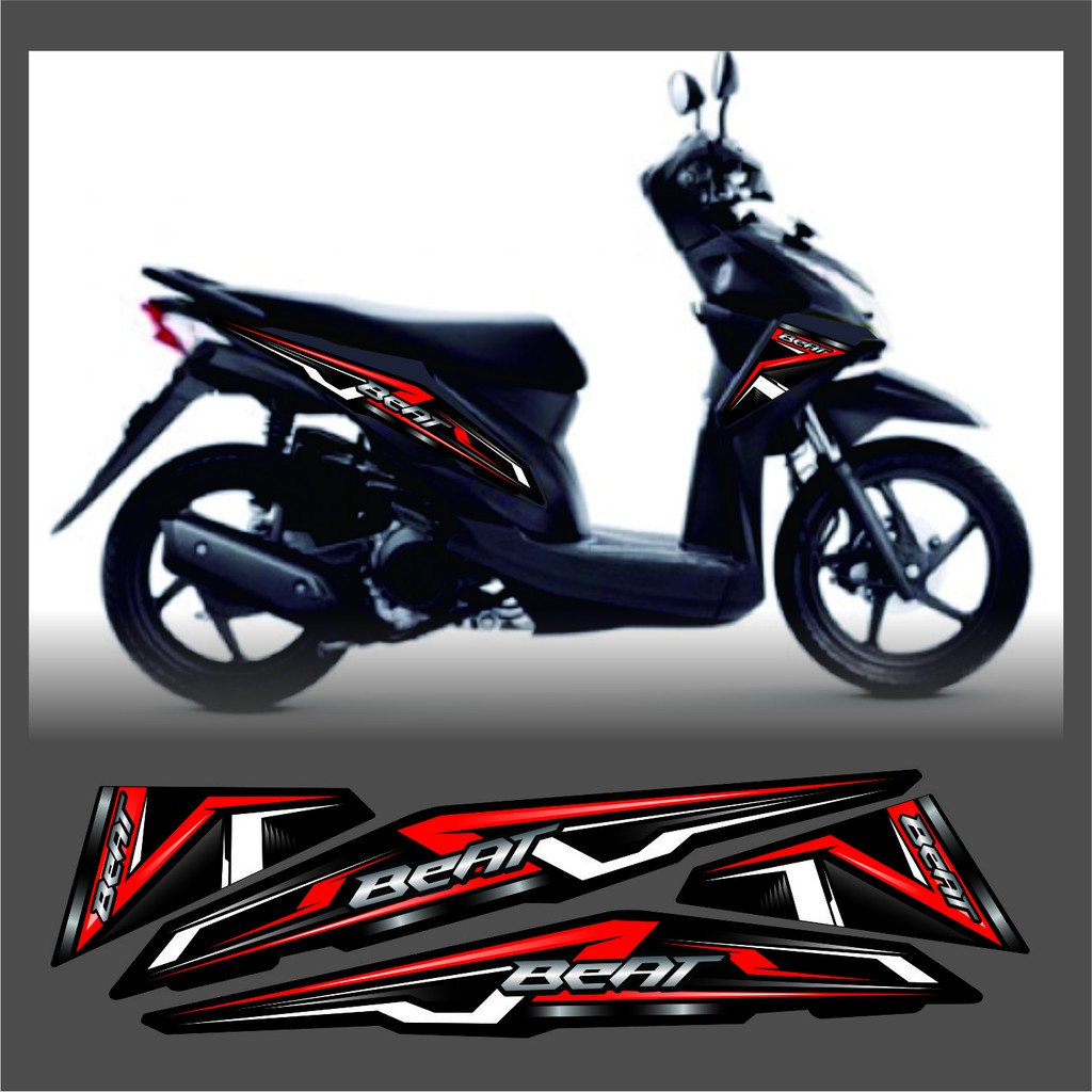 STICKER THAILOOK VARIASI HONDA BEAT FI CUSTOM LIS BEAT 2015