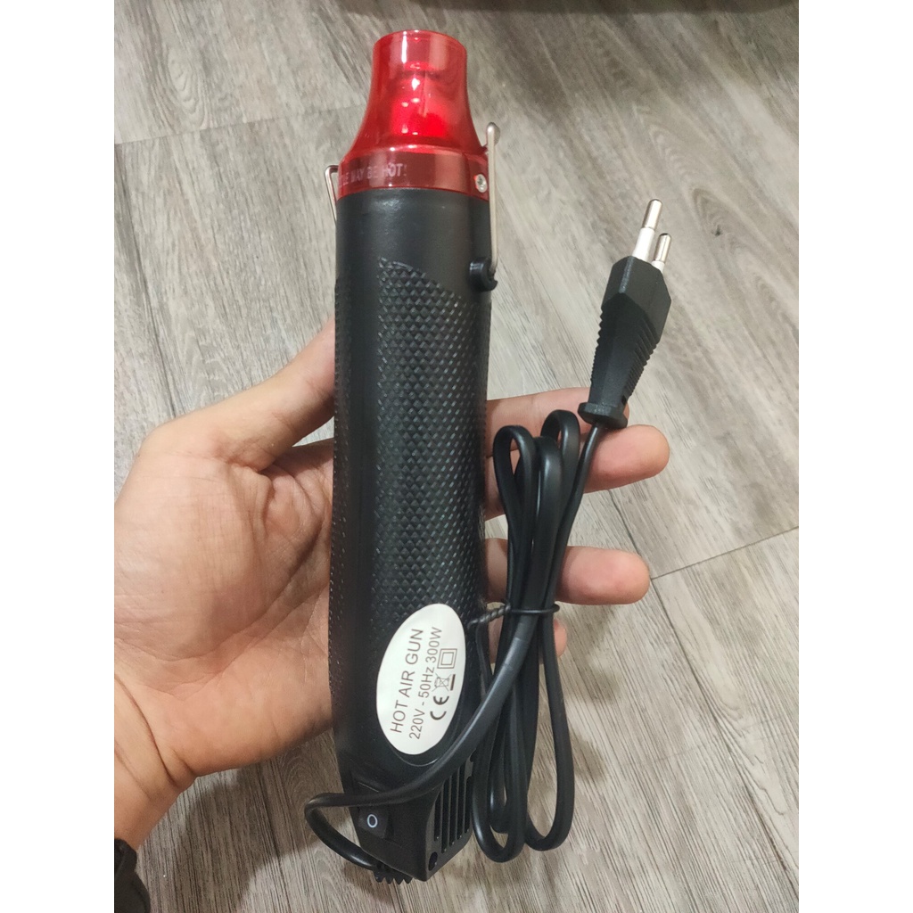 Mini Hot Gun Heat Gun Low Watt 300W Electric Alat Pemanas Multifungsi