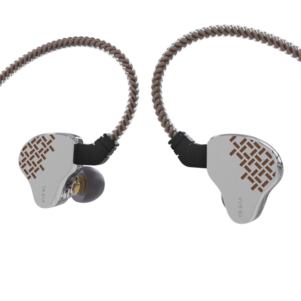 Kbear Rosefinch Earphone In Ear HiFi Dinamis Dengan Kabel Jack 10mm