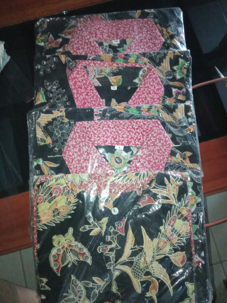 Atasan Batik Dolby Dolbi Dobby Doby Tenun Sutra Tulis Halus Katun Atbm Baron ,sarombit Atasan