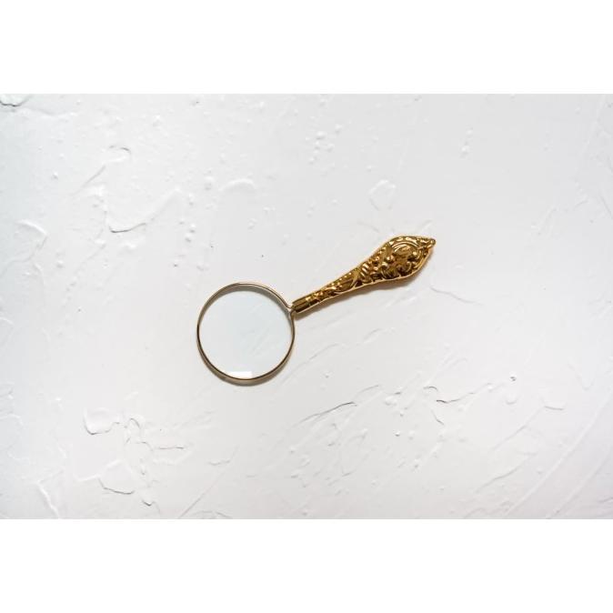 

Antique Magnifying Glass Styling Accessories / Kaca Pembesar Vintage