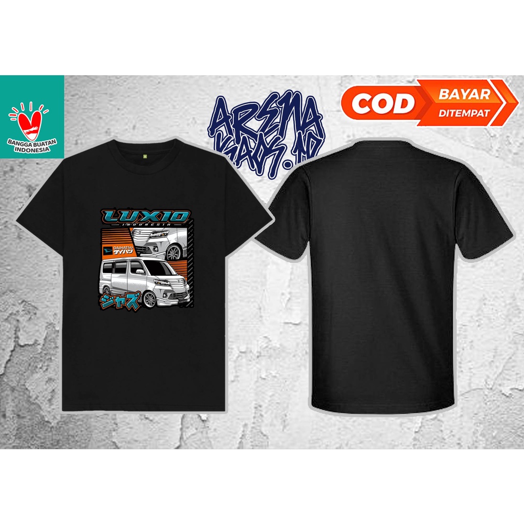 TSHIR BAJU KAOS MOBIL LUXIO