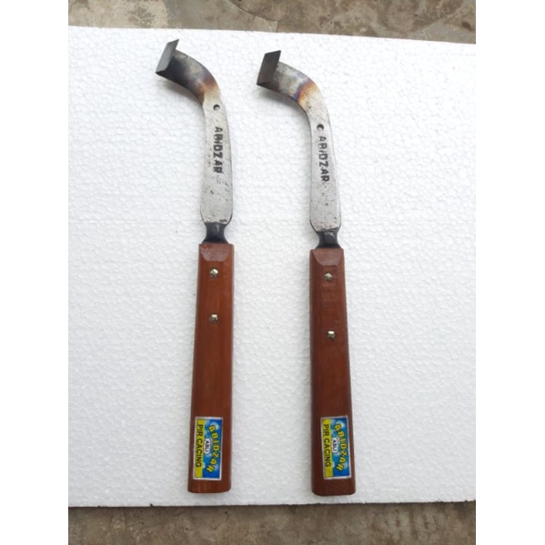 Pisau Sadap Getah Karet Pircacing Asli