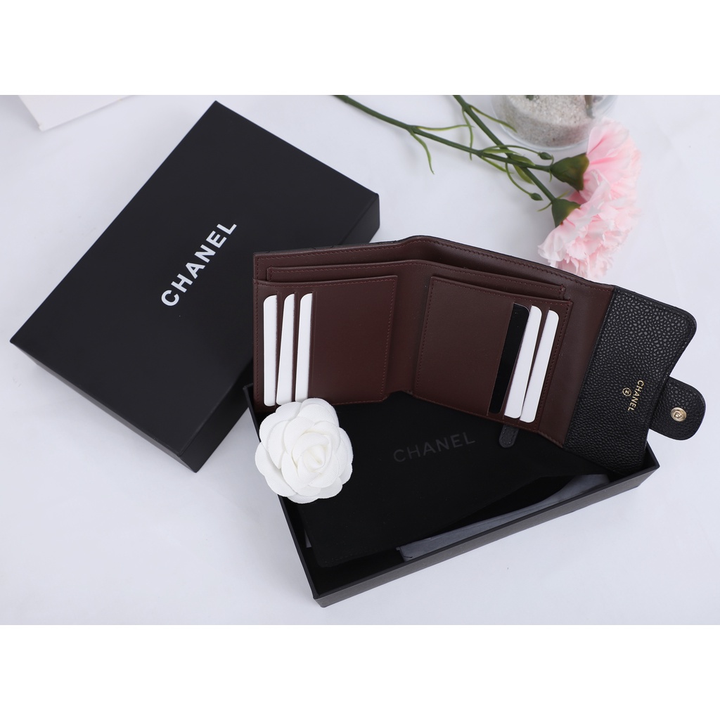 super premium dompet COCO classic small flap wallet