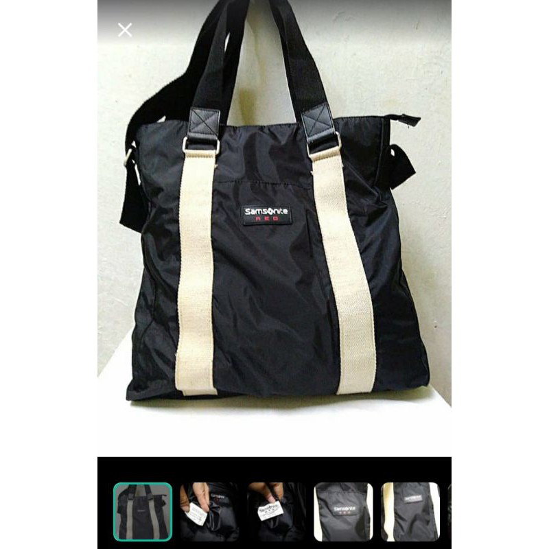 Samsonite red bag preloved