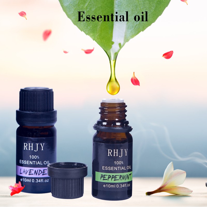 Essential Oils Aromatherapy Diffusers Minyak Eucalyptus Peppermint Lavender Lemongrass Tea Tree