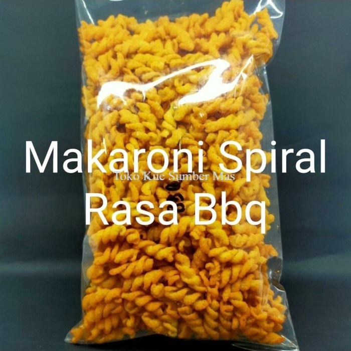 

MAKARONI/MACARONI/MAKARONI SPIRAL/MACARONI SPIRAL BARBEQUE/BBQ 250GRAM