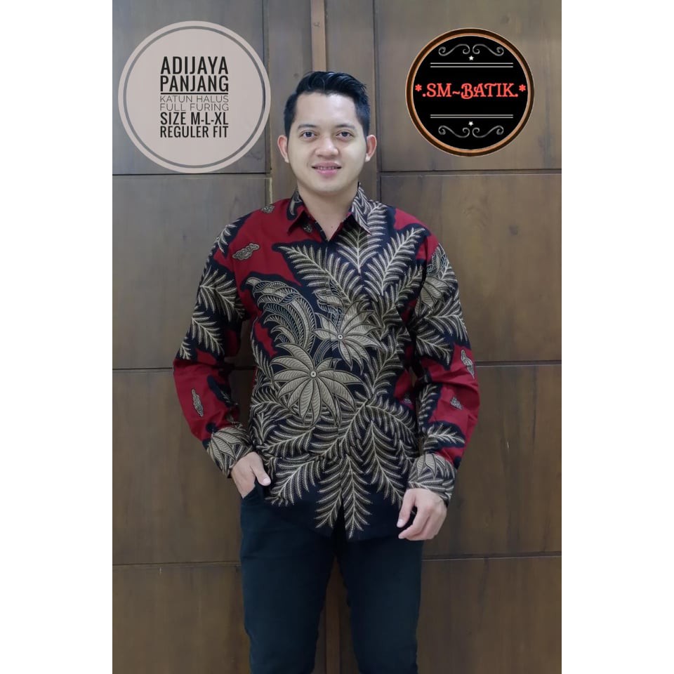 KEMEJA BATIK PRIA LENGAN PANJANG KEMEJA BATIK PRIA LENGAN PENDEK KEMEJA BATIK KERJA KEMEJA BATIK FUL