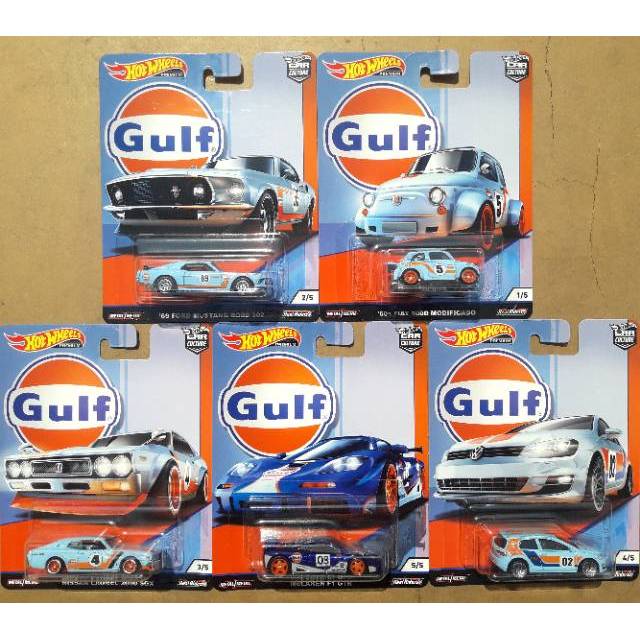 gulf set hot wheels