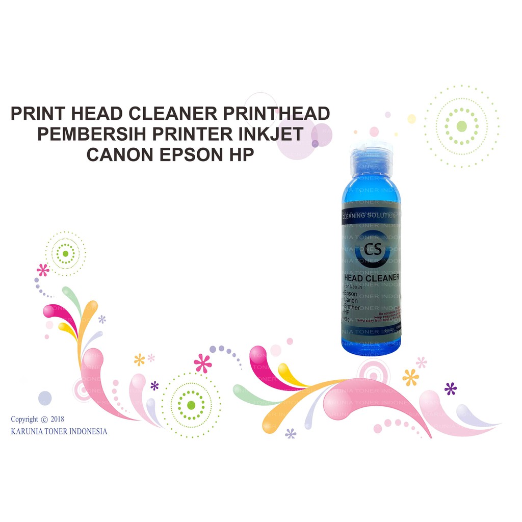 PRINT HEAD CLEANER PRINTHEAD PEMBERSIH PRINTER INKJET CANON EPSON HP